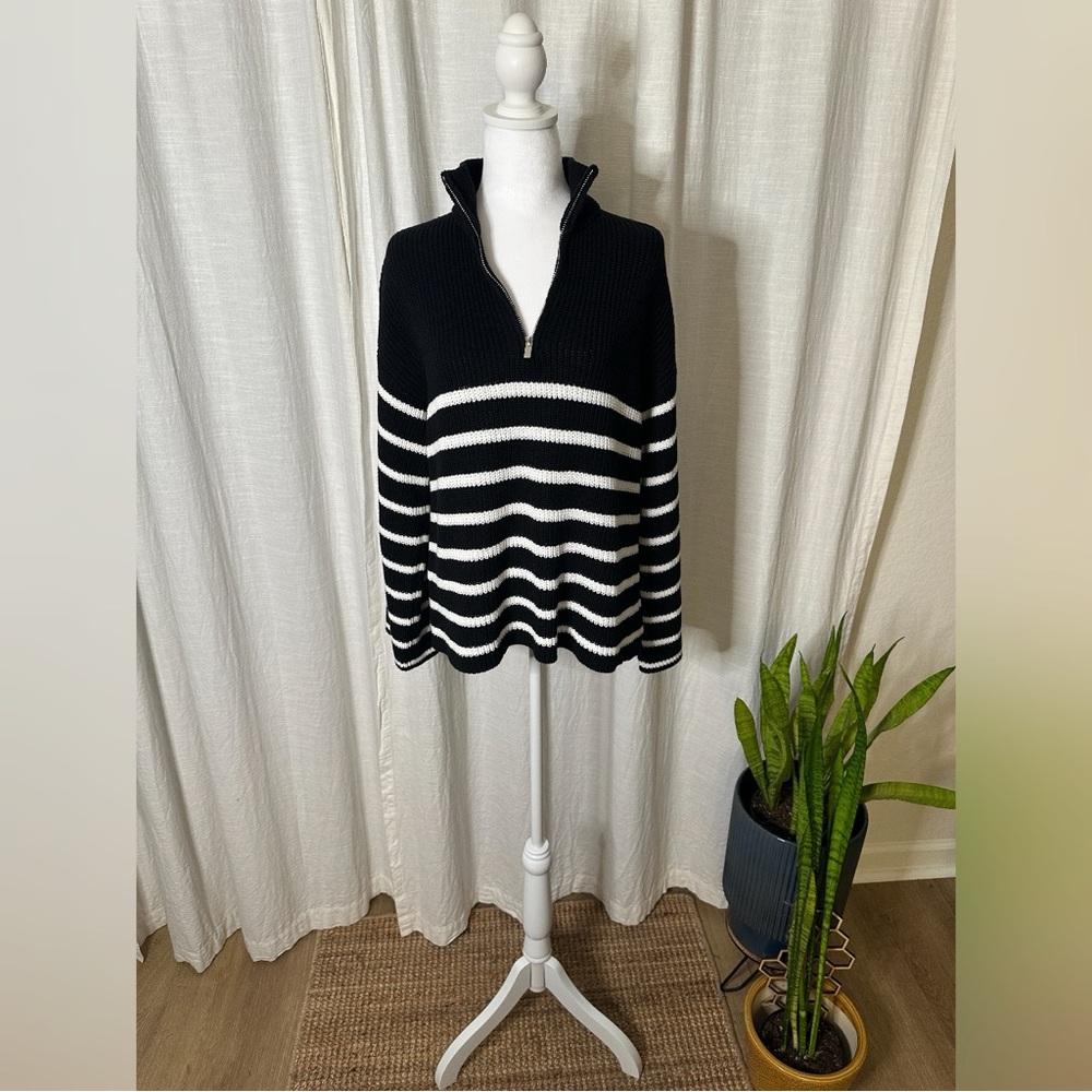 Edikted Half-Zip Sweater